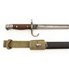 Image 2 : Early Rare British Pattern 1907 Quillion Bayonet and Scabbard
