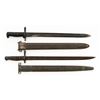 Image 1 : Lot of Two (2) U.S. Military Bayonets with Scabbards
