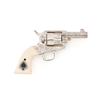 Image 2 : Engraved Uberti Model 1873 Sheriffs Model Gambler SAA Revolver