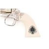 Image 5 : Engraved Uberti Model 1873 Sheriffs Model Gambler SAA Revolver