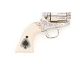 Image 6 : Engraved Uberti Model 1873 Sheriffs Model Gambler SAA Revolver