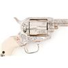 Image 7 : Engraved Uberti Model 1873 Sheriffs Model Gambler SAA Revolver
