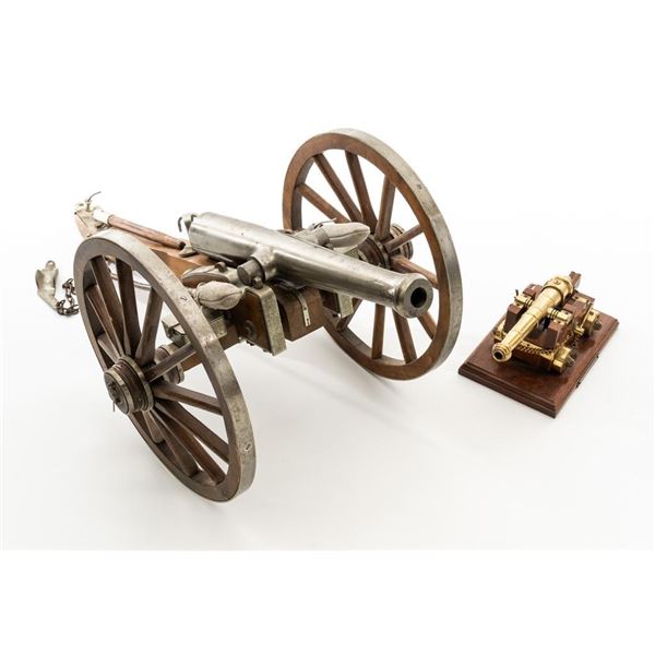 Lot of Two (2) Miniature Cannons