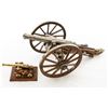 Image 3 : Lot of Two (2) Miniature Cannons