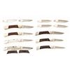 Image 1 : Lot of Seven (7) Buck Model 503 Prince Lockback Folding Knives with Five (5) Additional New Blades