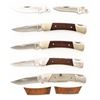 Image 6 : Lot of Seven (7) Buck Model 503 Prince Lockback Folding Knives with Five (5) Additional New Blades