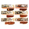 Image 1 : Lot of Six (6) Marbles Fixed Blade Knives