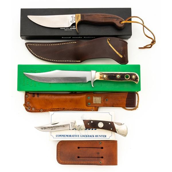 Lot of Three (3) Knives