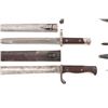 Image 13 : Lot of Seven (7) Bayonets and One Machete