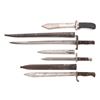 Image 14 : Lot of Seven (7) Bayonets and One Machete