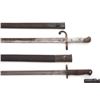 Image 6 : Lot of Seven (7) Bayonets and One Machete