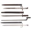 Image 9 : Lot of Seven (7) Bayonets and One Machete