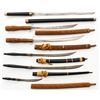 Image 2 : Lot of 20th Century Tourist-Type Asian Dha Swords & Scabbards:
