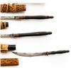 Image 3 : Lot of 20th Century Tourist-Type Asian Dha Swords & Scabbards: