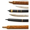Image 4 : Lot of 20th Century Tourist-Type Asian Dha Swords & Scabbards: