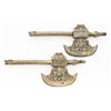 Image 7 : Lot of Two (2) 20th century Tibetan Style Metal Broad Axes