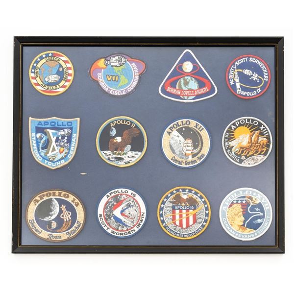 Lot of Two (2) Framed Pieces of NASA Memorabilia
