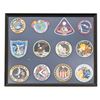 Image 1 : Lot of Two (2) Framed Pieces of NASA Memorabilia