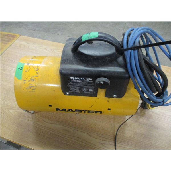 PROPANE HEATER C/W CORD & REGULATOR