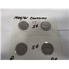 Image 10 : 2 - 1960 & 2 - 1961 CANADA NICKELS