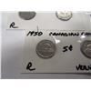 Image 4 : 3 - 1947 & 2 - 1950 CANADA NICKELS
