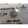 Image 6 : 3 - 1947 & 2 - 1950 CANADA NICKELS