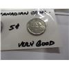 Image 7 : 3 - 1947 & 2 - 1950 CANADA NICKELS