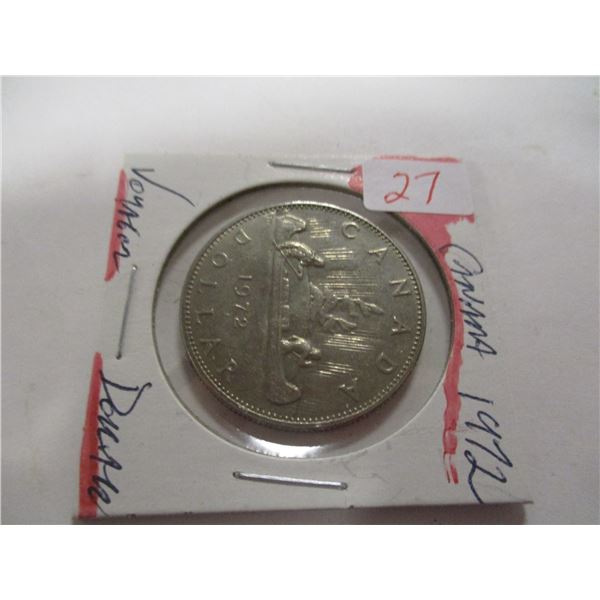 1972 CANADA VOYAGER DOLLAR