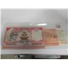 Image 4 : 2 - 50 KAILLEEK, 5 RUPEE ANIMAL BANK NOTES