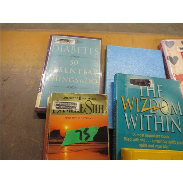 BOX C/W ASSORTED BOOKS