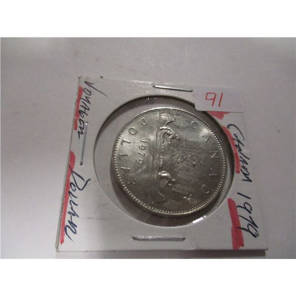 1979 UNCIRCULATED CANADA VOYAGER DOLLAR