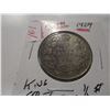Image 3 : 1929 KING GEORGE V CANADA SILVER HALF DOLLAR