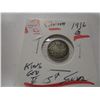 Image 3 : 1916G KING GEORGE V CANADA SILVER FIVE CENT