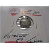 Image 1 : 1900 VICTORIAN CANADA SILVER FIVE CENT