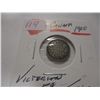 Image 5 : 1900 VICTORIAN CANADA SILVER FIVE CENT