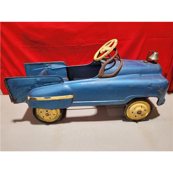 VTG Blue Pedal Car