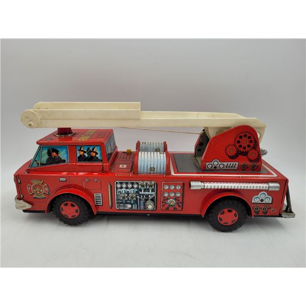 VTG Tin Fire Truck Made in Japan