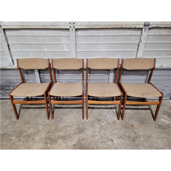Lot of MCM Teak Dining Chairs