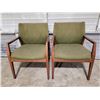 Image 1 : Pair of Croydon Furniture MCM Teak Armchairs Made in Canada