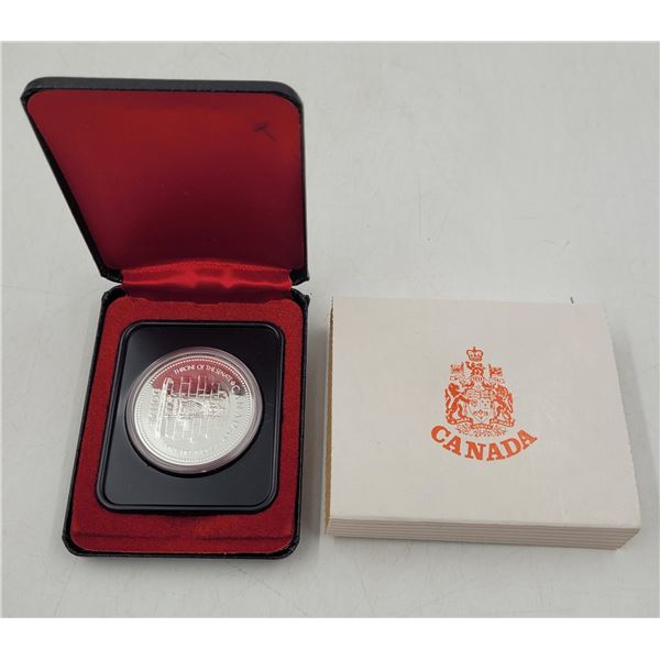 1977 Canadian 50% Silver Dollar 25th Anniversary of Queen Elizabeth II's Reign