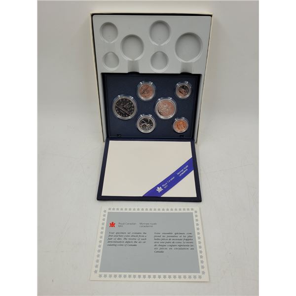 Royal Canadian Mint 1986 6 Coin Specimen Set