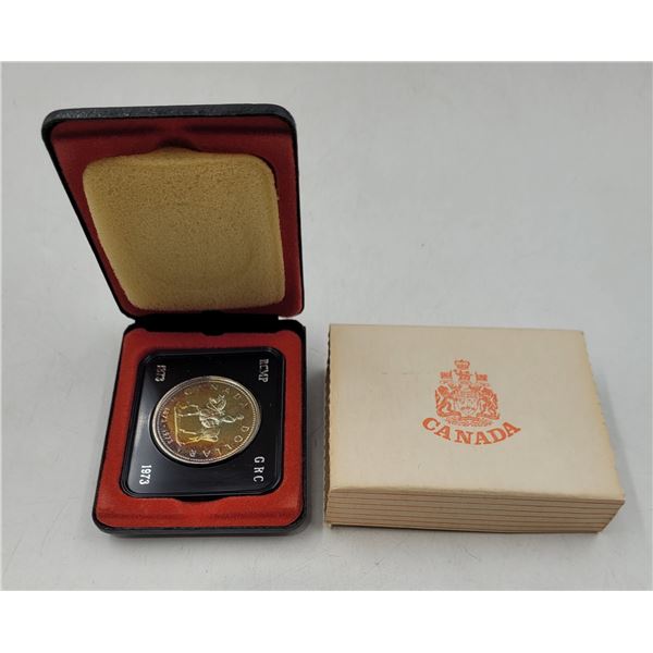 1973 RCMP 50% Silver Dollar Coin