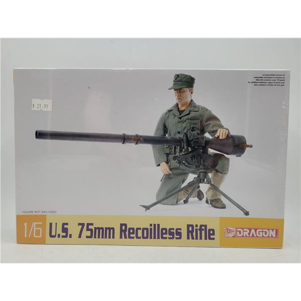 Sealed US 75mm Recoilless Rifle Model Kit