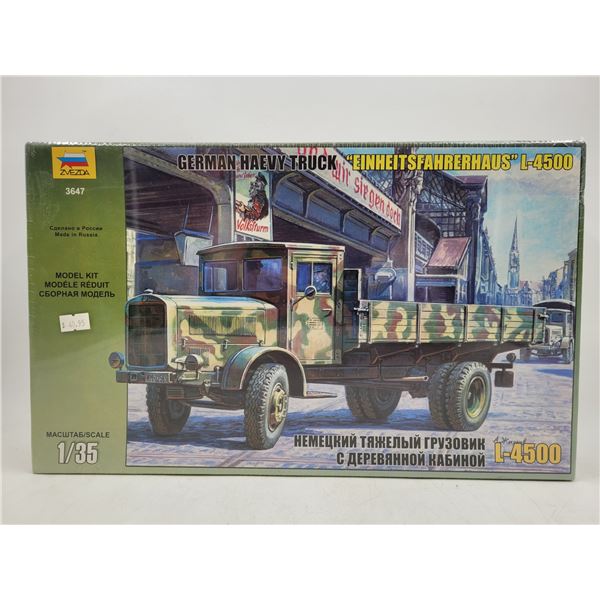Sealed German L-4500 Truck Model Kit