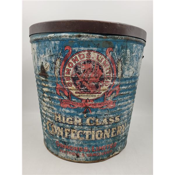 VTG Ormonds Ltd Confectionary Tin