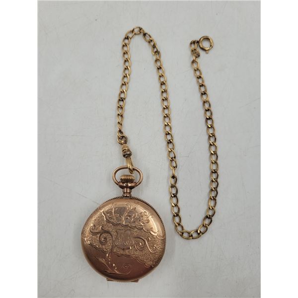 Antique Gold-filled American Waltham Watch Co. Pocket Watch