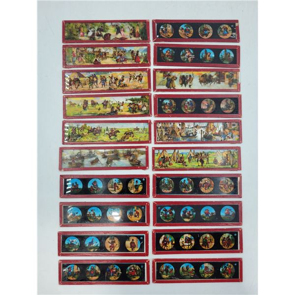 Lot of Antique Magic Slides