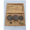 Image 1 : Antique Brass Scale Weights