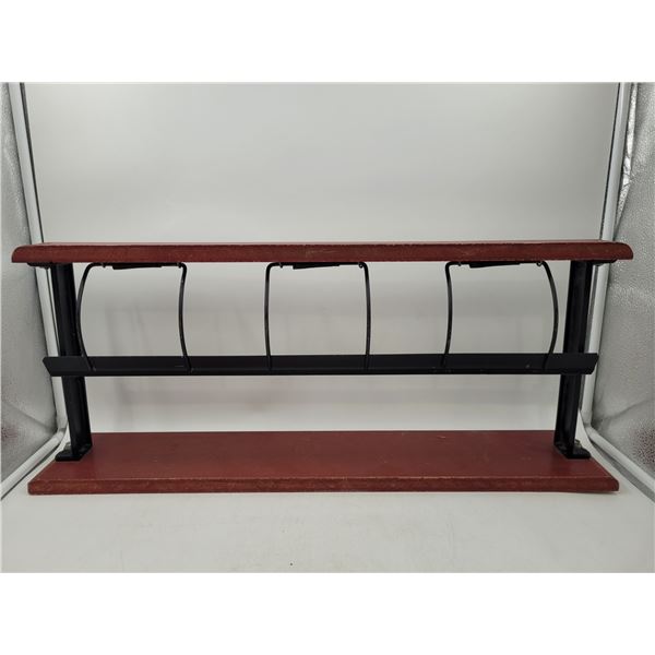Antique Cast Iron Butcher Paper Holder & Cutter