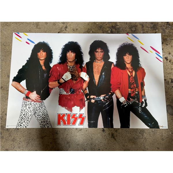 1985 Kiss Poster #3042